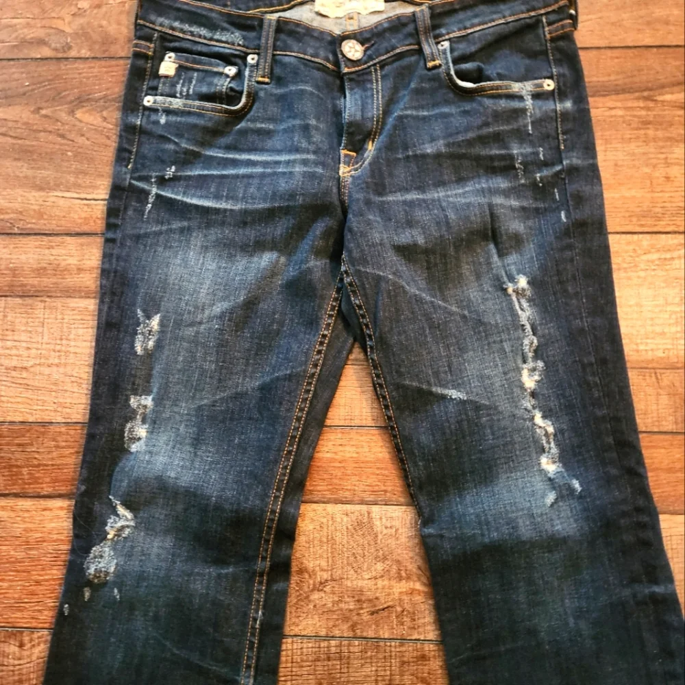 Big Star Women's Boot Cut Jeans - Dark Blue - Picture 7 of 14